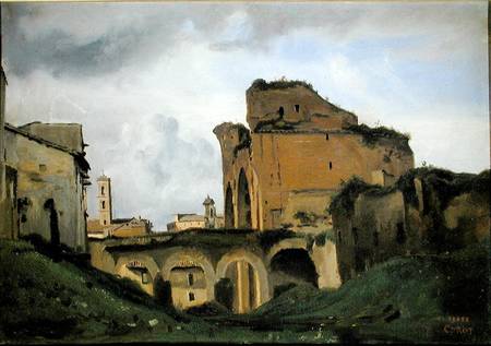 Basilica of Constantine from Jean-Babtiste-Camille Corot