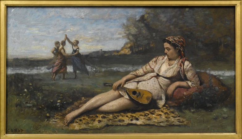Young Women of Sparta (Jeunes filles de Sparte) from Jean-Babtiste-Camille Corot