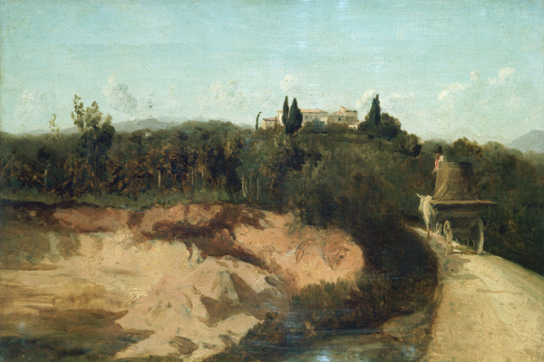 Camille Corot, Landscape in Italy from Jean-Babtiste-Camille Corot