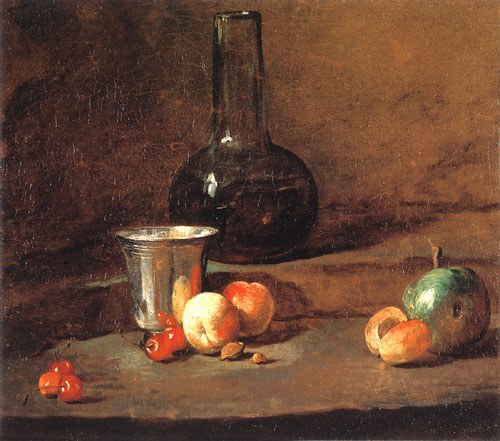 Karaffe mit Wein from Jean-Baptiste Siméon Chardin