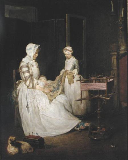 The Laborious Mother from Jean-Baptiste Siméon Chardin