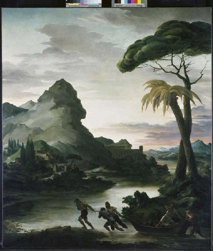 Heroische Landschaft mit Fischern from Jean Louis Théodore Géricault