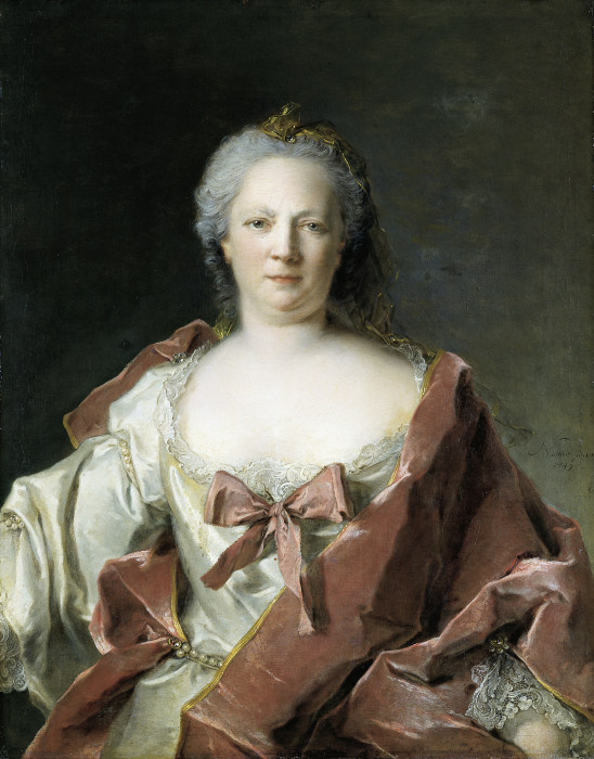 Bildnis der Anna Elisabeth Leerse (1698-1776) from Jean-Marc Nattier