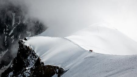 Erklimmen Sie die Aiguille du Midi