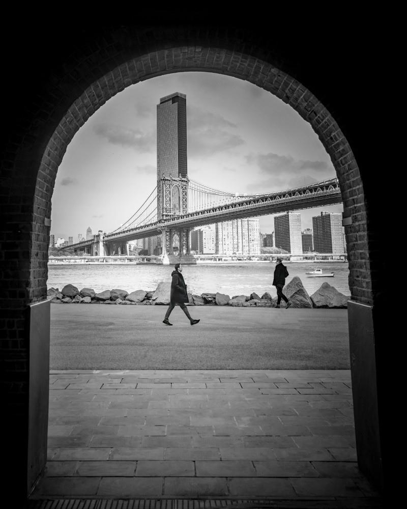Spaziergang an der Brooklyn Bridge from Jennifer Chen