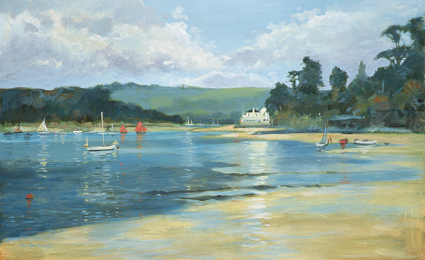 Salcombe - Late Afternoon Light from Jennifer Wright
