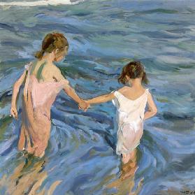 Children in the Sea 1909
