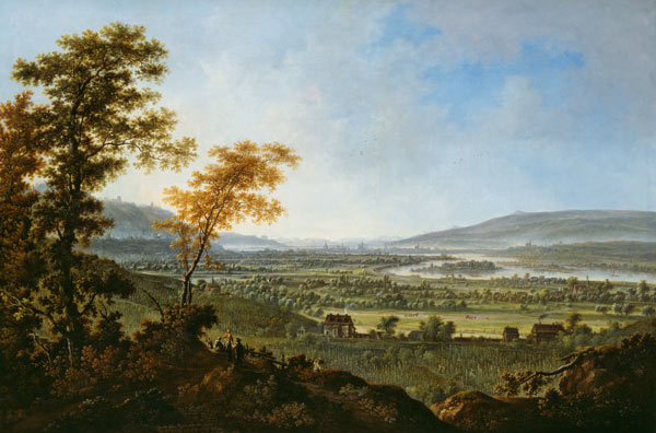 Blick von den Lößnitzhöhen auf Dresden from Johann Alexander Thiele