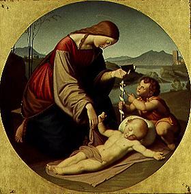 Maria mit dem Jesuskind und dem Johannes-Knaben from Johann Friedrich Overbeck