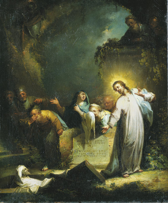 Die Auferweckung des Lazarus from Johann Georg Trautmann