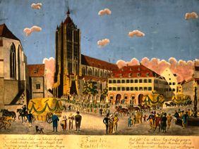 Erntefest in Ulm am 5. August from Johann Hans