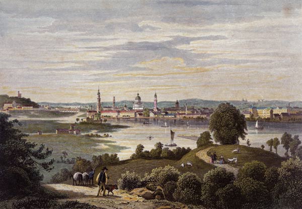Potsdam, Stadtansicht from Johann Poppel