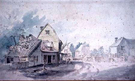 Street, East Bergholt from John Constable