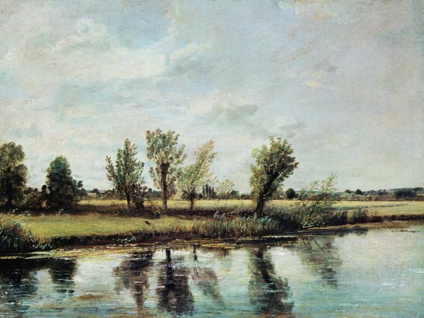 Wasserwiesen nähern sich Salisbury from John Constable