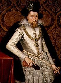 Bildnis James VI. von Schottland, König James I. von England. from John de Critz d.Ä.