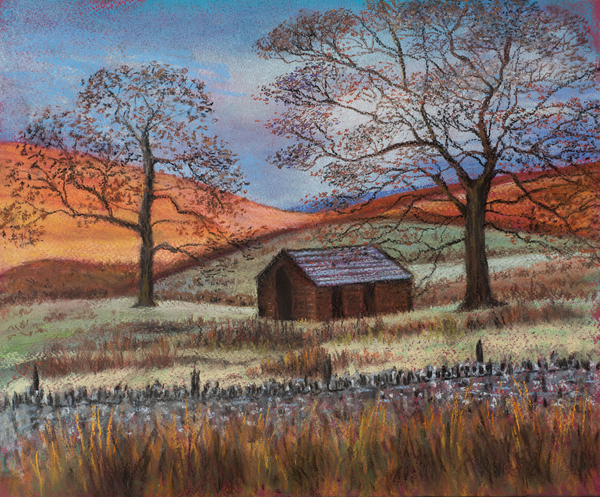 Shepherds hut in wilds from John Starkey
