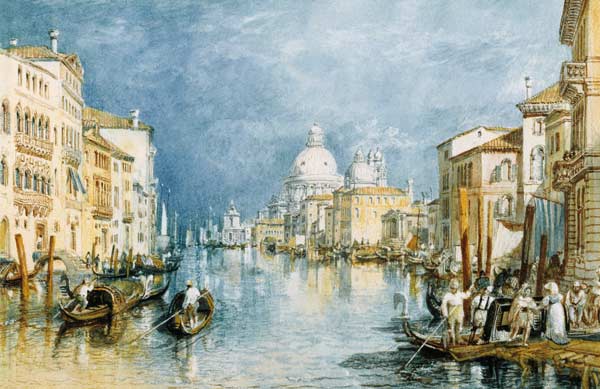 Venedig, Canale Grande from William Turner