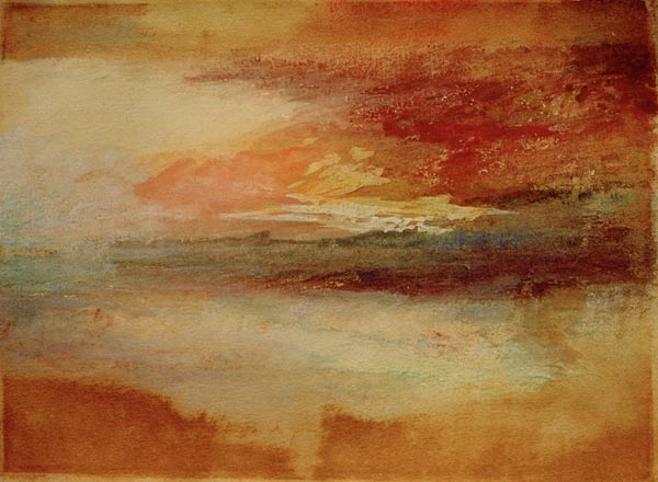 W.Turner, Sonnenuntergang bei Margate from William Turner