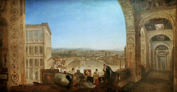 Rom vom Vatikan aus gesehen from William Turner