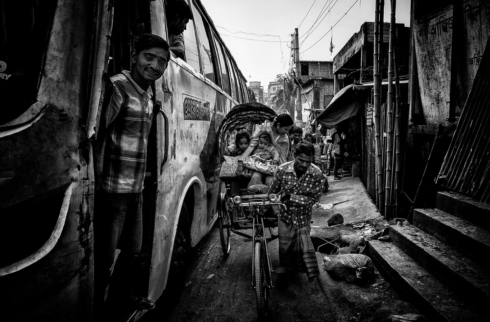 Auf den Straßen von Bangladesch. from Joxe Inazio Kuesta Garmendia