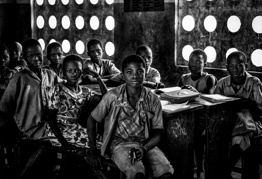 In der Schule in Benin. from Joxe Inazio Kuesta Garmendia