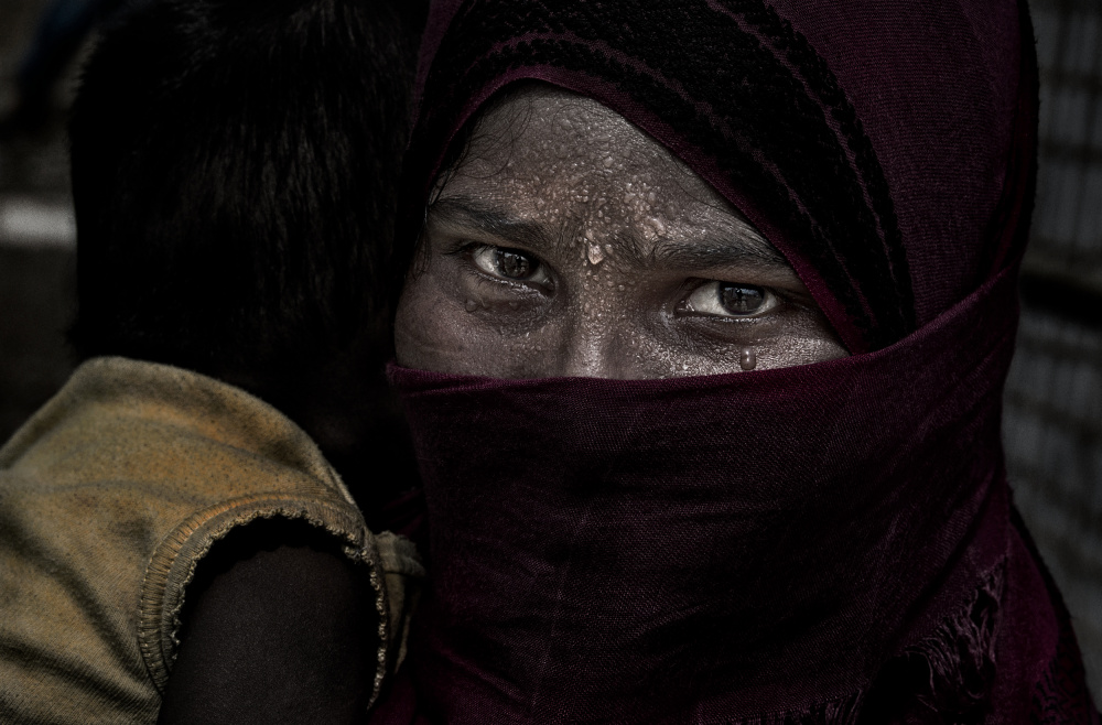 Rohingya-Flüchtlingsfrau und ihr Kind – Bangladesch from Joxe Inazio Kuesta Garmendia