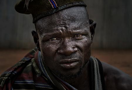 Südsudanischer Mann