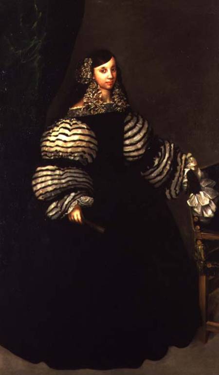Portrait of the Duchess of Feria from Juan Carreno de Miranda