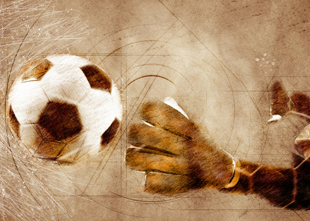Fußball Fußball Sport Kunst 4 from Justyna Jaszke