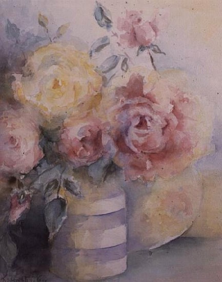 Roses in a Cornish Jug  from Karen  Armitage