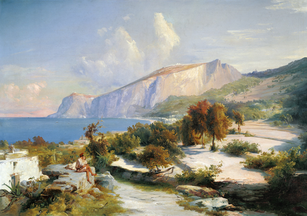 Nachmittag auf Capri from Karl Eduard Ferdinand Blechen