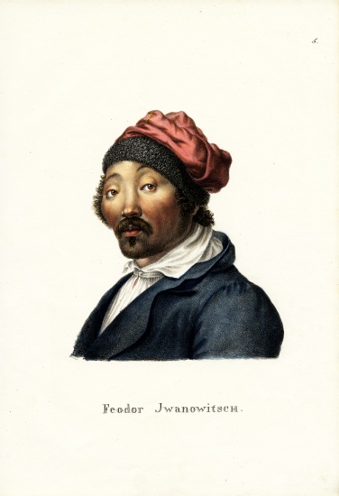 Feodor Iwanowitsch from Karl Joseph Brodtmann