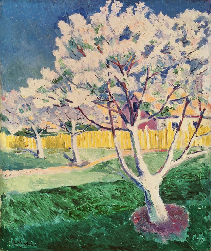 K.Malevich, Blossoming apple trees from Kasimir Malewitsch