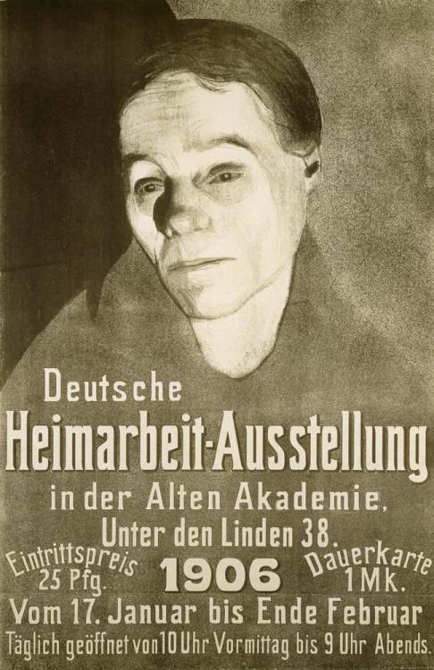 Deutsche Heimarbeit-Ausstellung in der Alten Akademie, Unte from Kollwitz Käthe