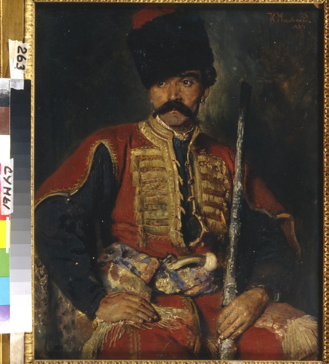 A Zaporozhian Cossack from Konstantin Jegorowitsch Makowski