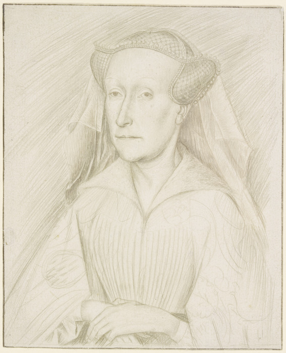 Porträt der Jakobäa von Bayern from Lambert van Eyck