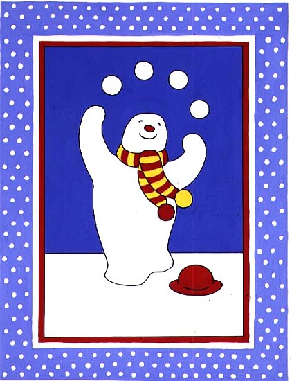 Juggling Snowman from Lavinia  Hamer