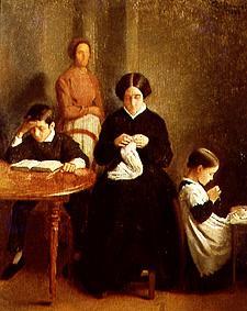 Die Familie des Künstlers. from Léon Bonnat