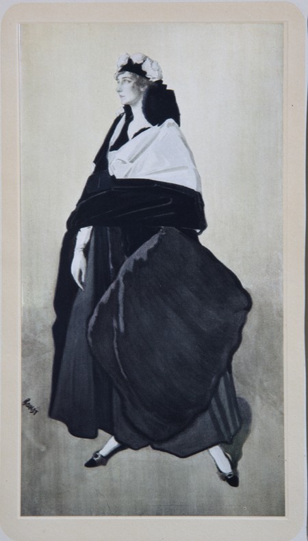 Portrait of Ida Rubinstein from Leon Nikolajewitsch Bakst