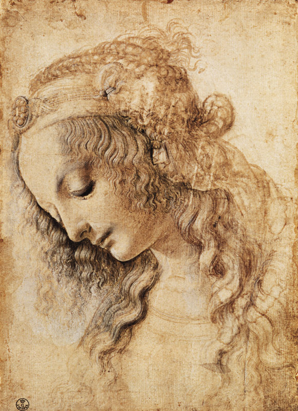 Frauenkopf from Leonardo da Vinci