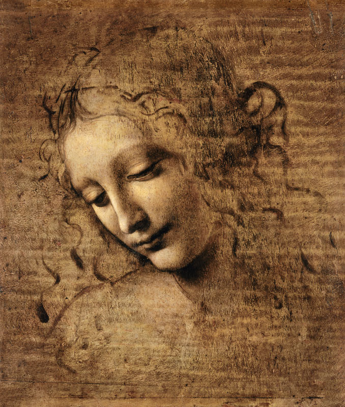 Frauenkopf from Leonardo da Vinci