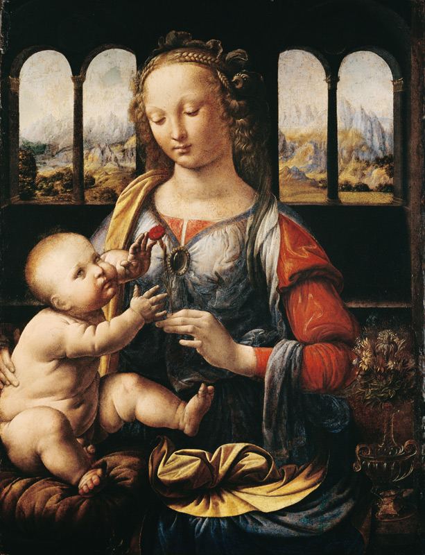 Madonna mit der Nelke from Leonardo da Vinci