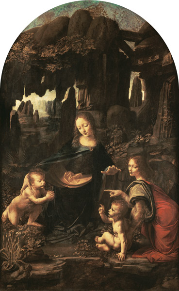 Madonna in der Felsengrotte (erste Fassung) from Leonardo da Vinci