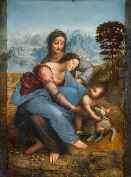 The Virgin and Child with St Anne from Leonardo da Vinci