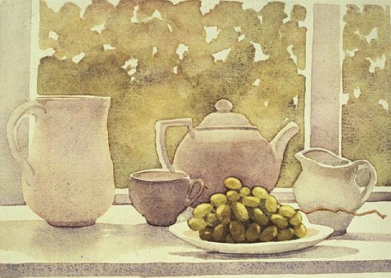 Still Life with Grapes  from Lillian  Delevoryas