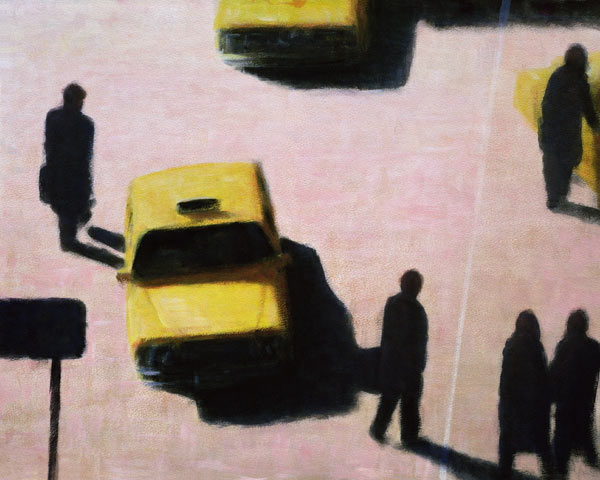 New York Taxis, 1990 (acrylic on canvas)  from Lincoln  Seligman