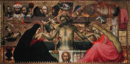 Man of Sorrows with instruments of the Passion from Lorenzo  Monaco