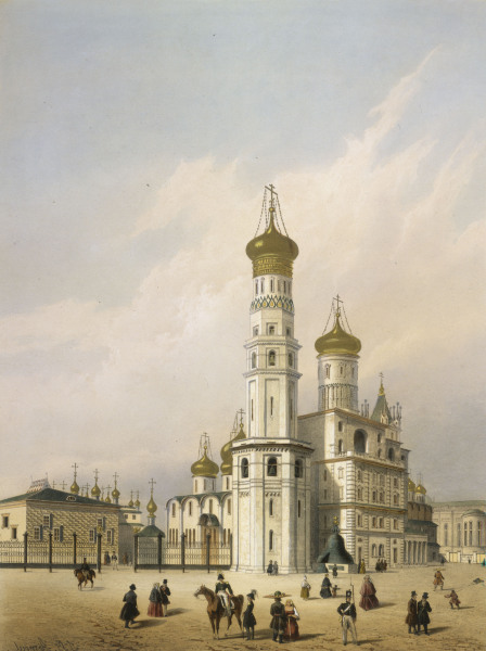 Moskau, Iwan-Welikij-Glockenturm from Louis Jules Arnout