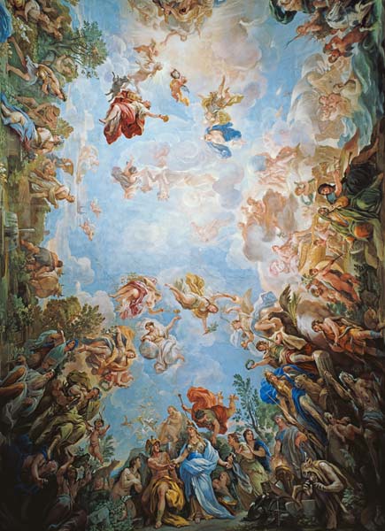 Gewölbefresko im Palazzo Medici Riccardi in Florenz from Luca Giordano