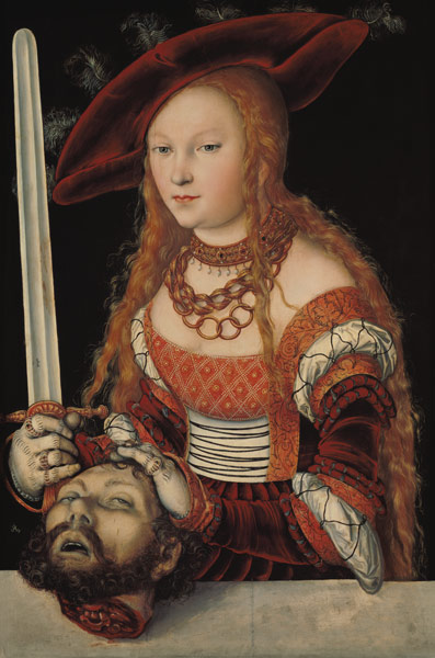 Judith with the Head of Holofernes from Lucas Cranach d. Ä.